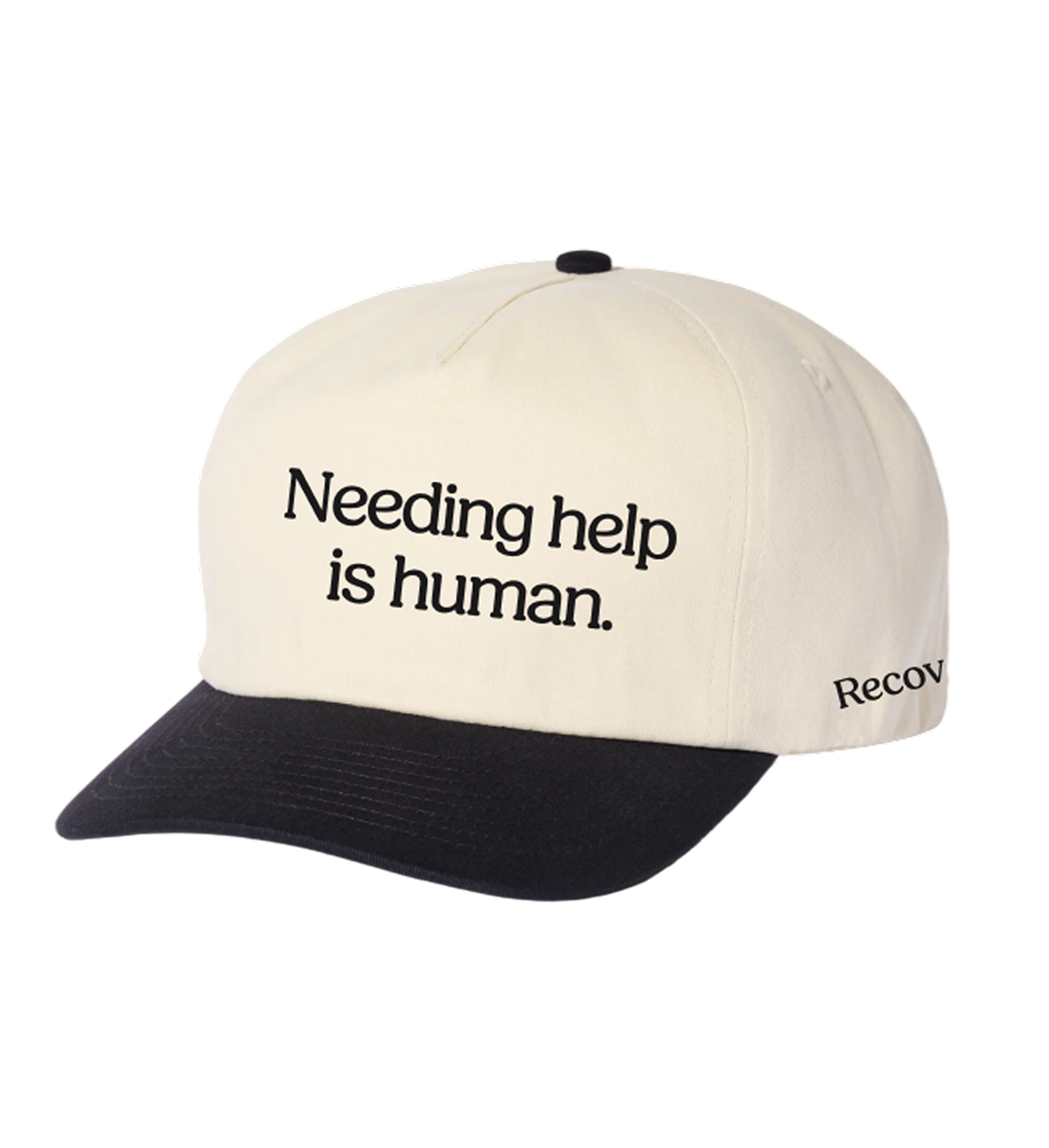 "Needing Help Is Human" Cap — alternate view