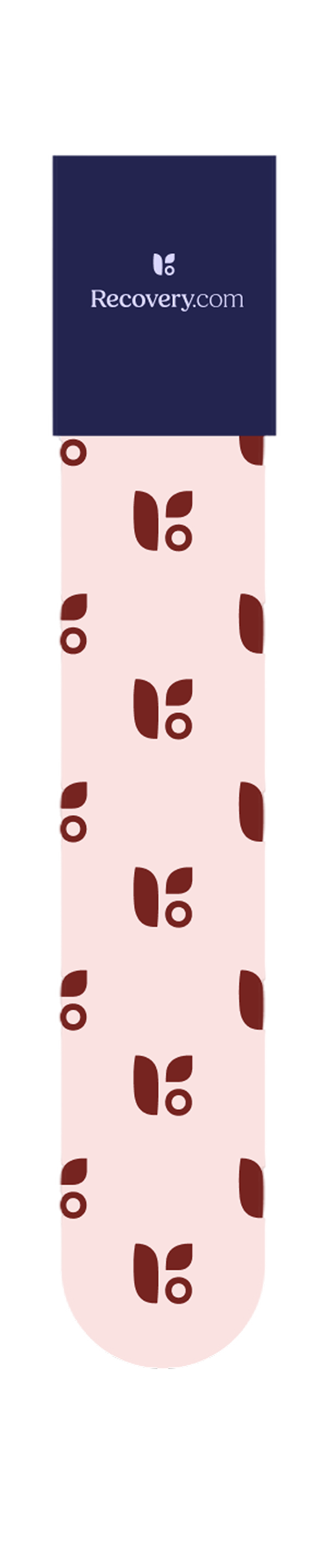 Recovery.com Socks — alternate view